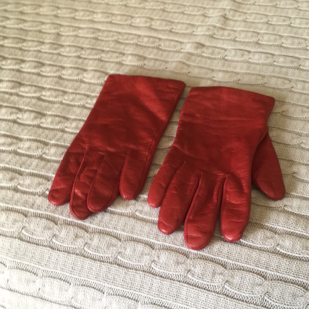 Fownes leather gloves